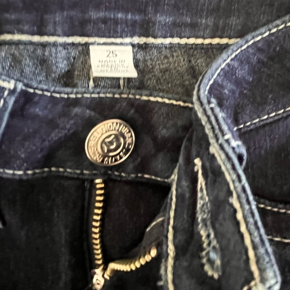 True religion Womens basic jeans denim jeggings 25 waist skinny blue - Picture 5 of 7